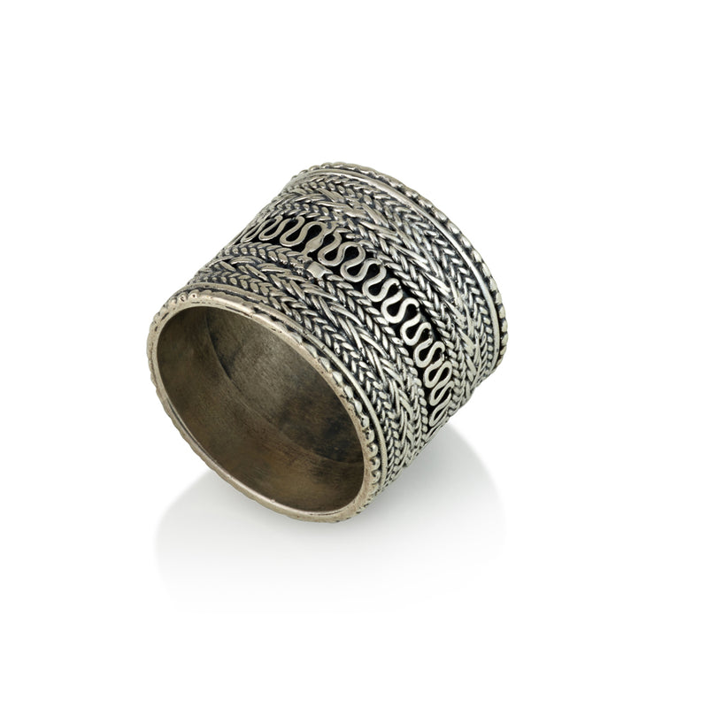 925 silver filigree ring