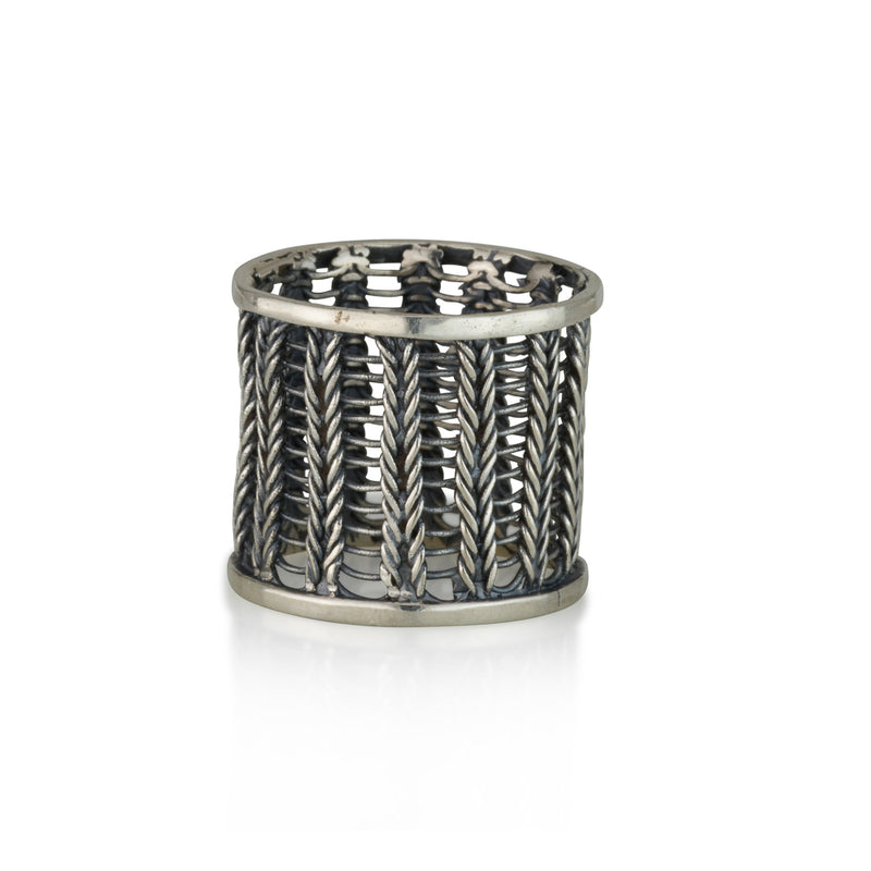 925 silver filigree ring