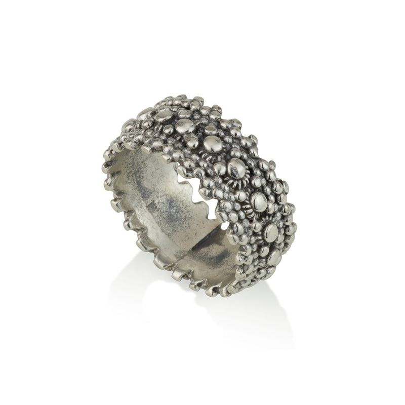 925 silver filigree ring