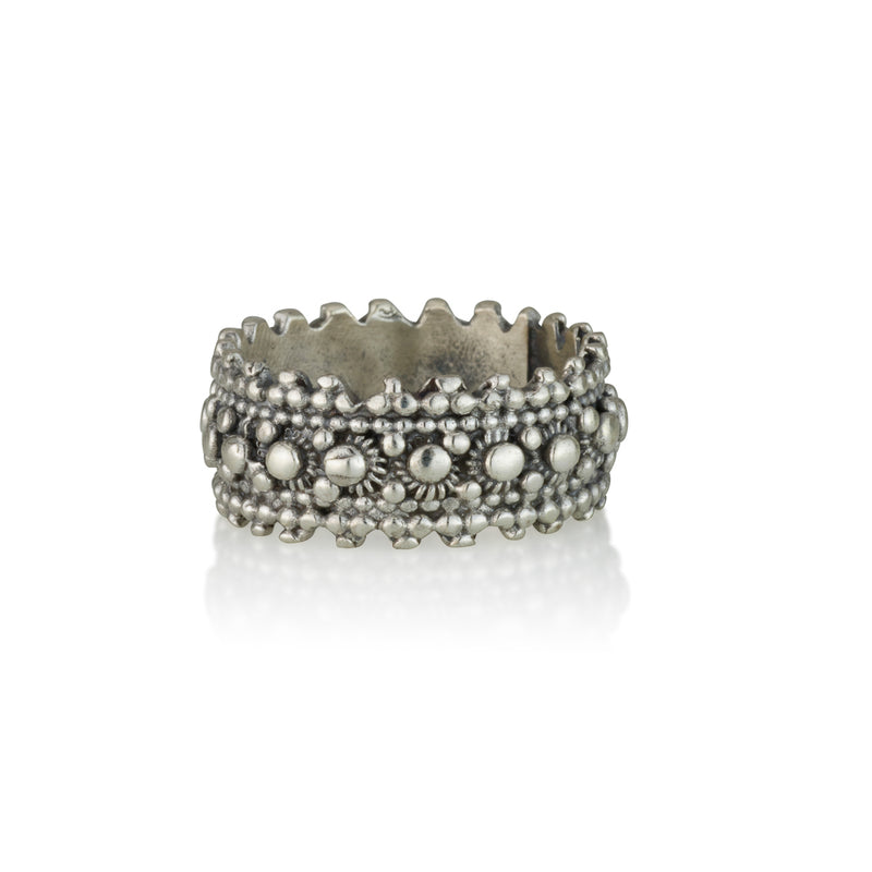 925 silver filigree ring