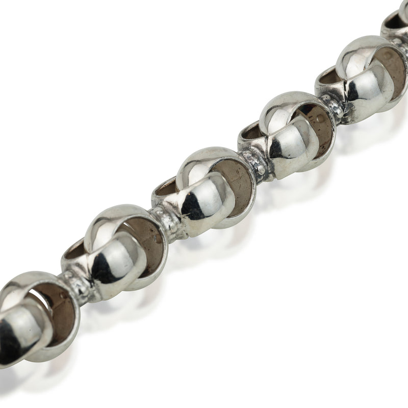 925 silver eighth bracelet